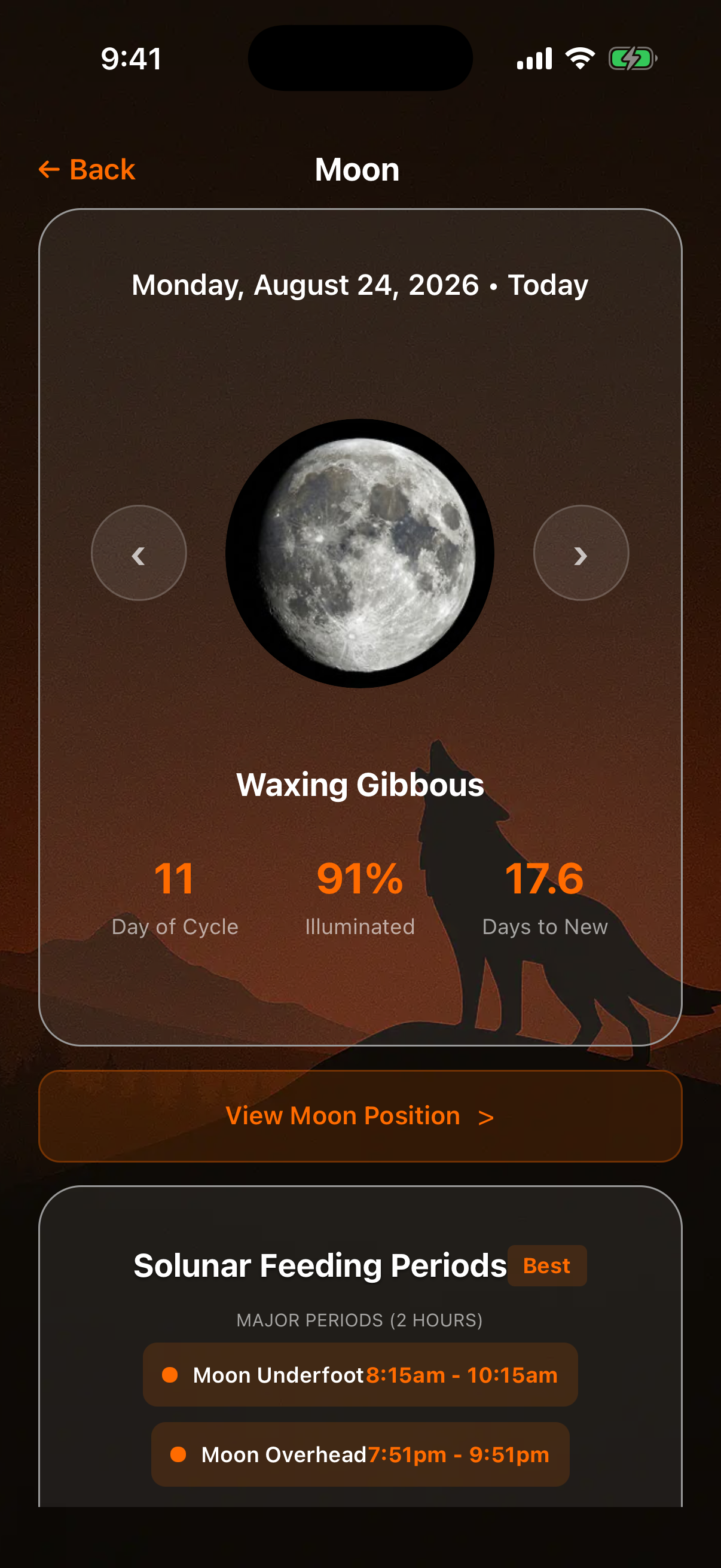 Moon Calendar